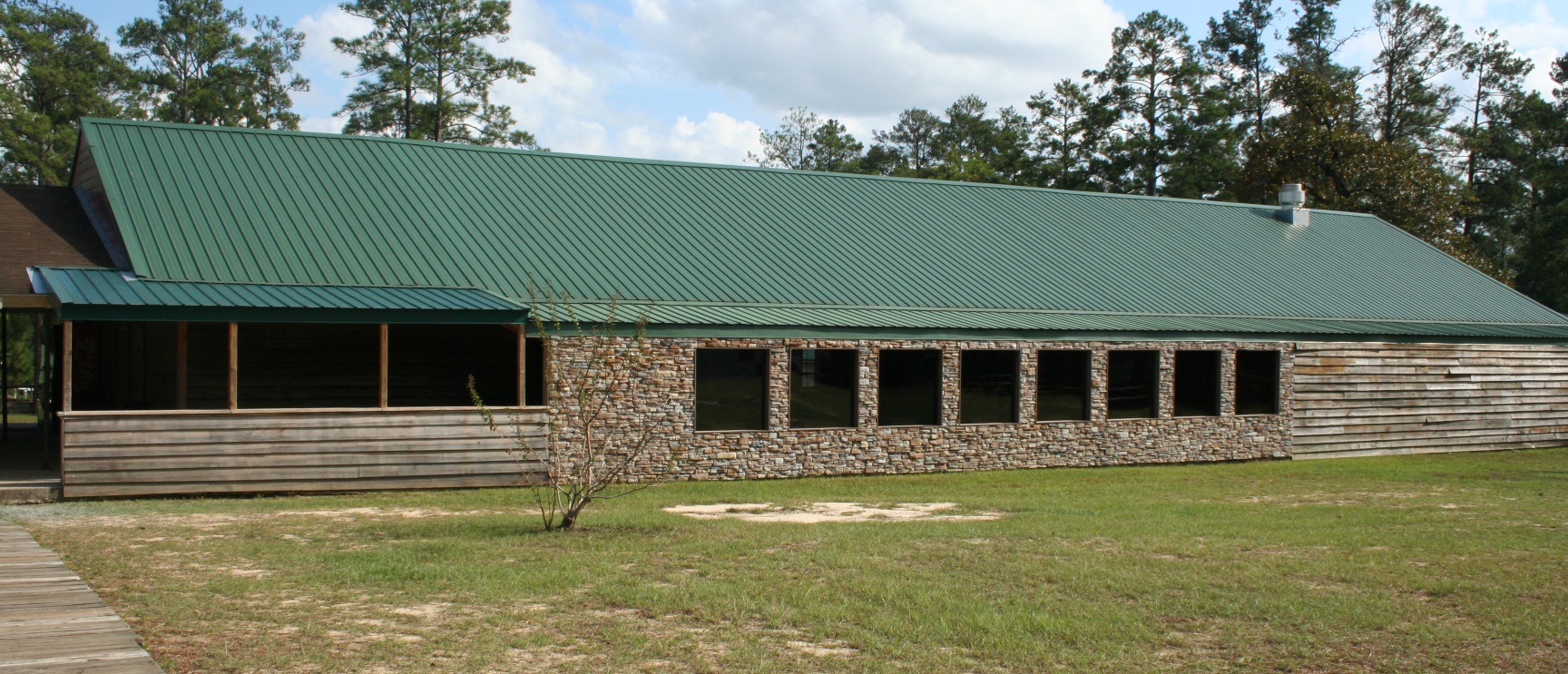 Dining Hall Outside.